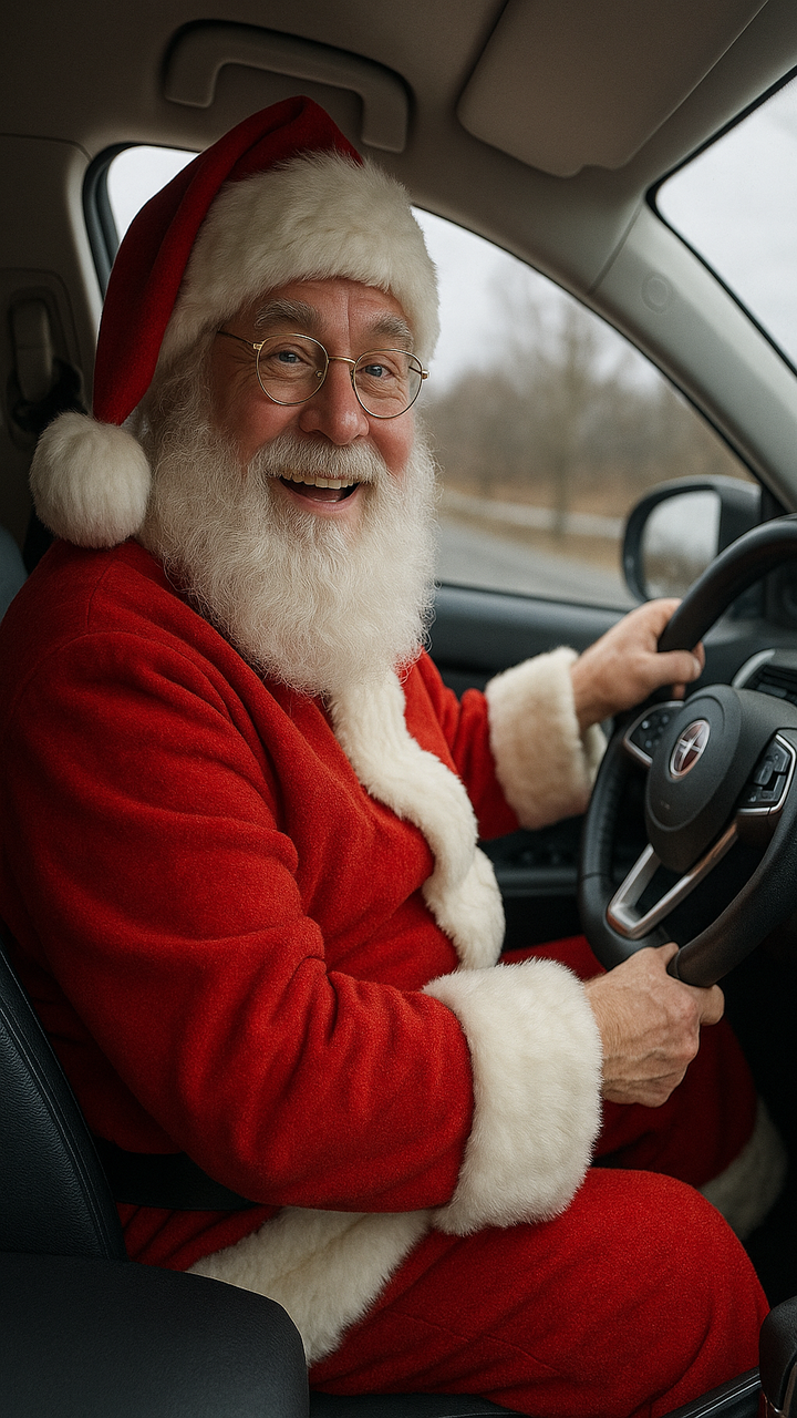 Santa Truck Driver